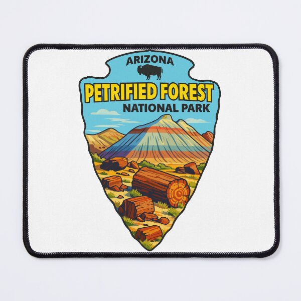 Item preview, Petrified Forest National Park Retro Sticker designed and sold by Ismeal Von.