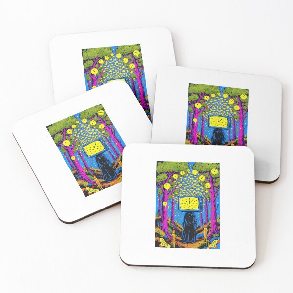 Item preview, Forest of Time: TV Head in Surreal Landscape designed and sold by PictorialWhimsy.