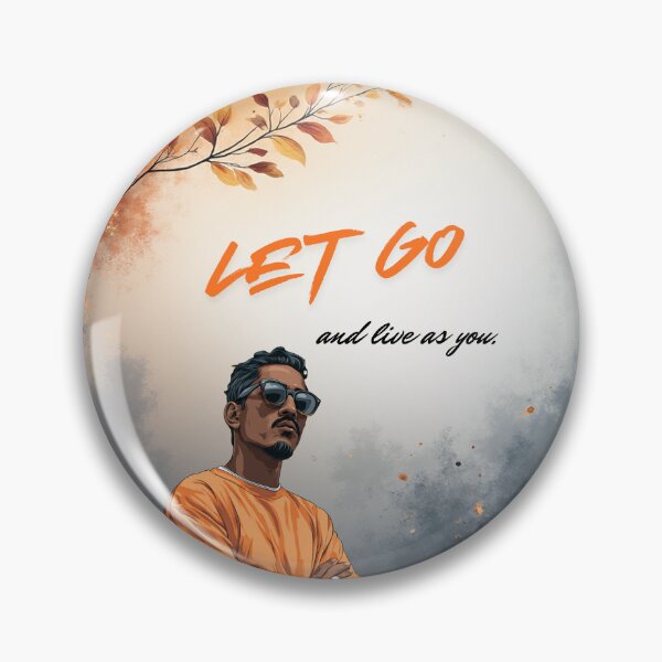 Item preview, Let Go Motivational Street Style Poster — Live As You Positive Quote Art designed and sold by Inkora-Art.