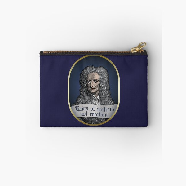 Item preview, Isaac Newton "Laws of motion, not emotion." designed and sold by gayishdesign.