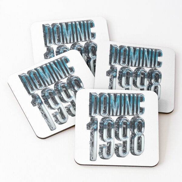Item preview, Dominic 1998 – Y2K Neon Chrome designed and sold by AlexLineArt.