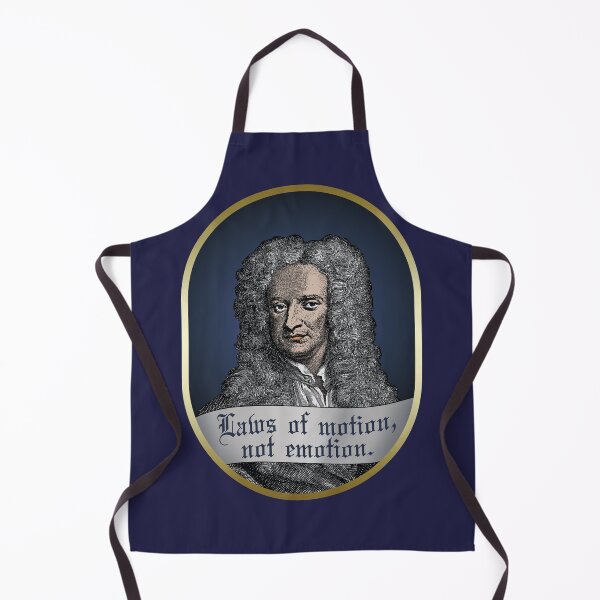 Item preview, Isaac Newton "Laws of motion, not emotion." designed and sold by gayishdesign.
