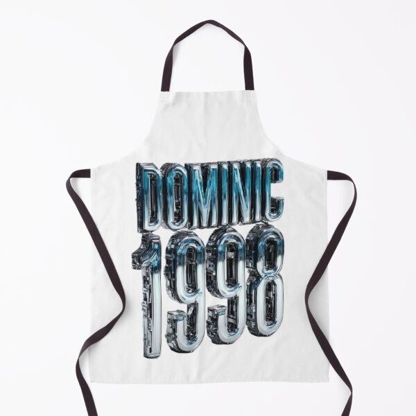 Item preview, Dominic 1998 – Y2K Neon Chrome designed and sold by AlexLineArt.