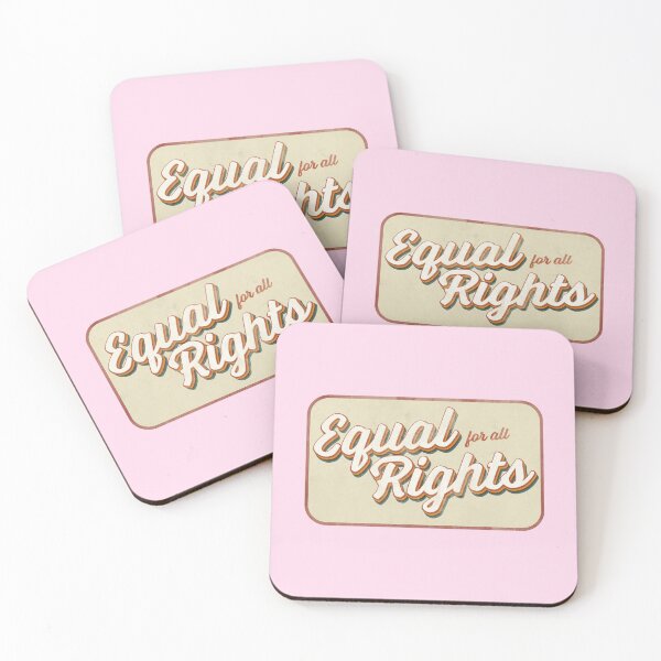Item preview, Equal Rights for All — Retro Civil Rights Typography designed and sold by LauraPritchard.