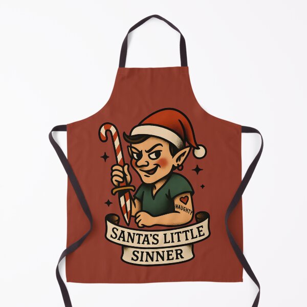 Item preview, Santa's Little Sinner Christmas designed and sold by Tattee.