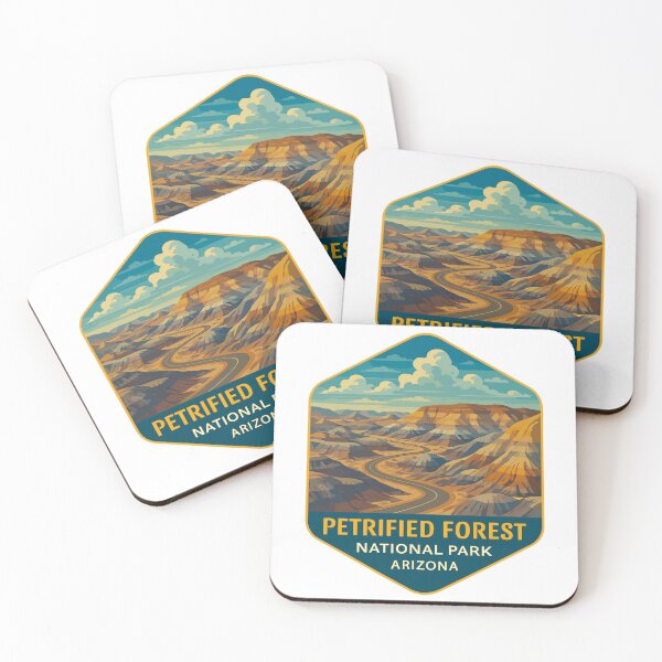 Item preview, Petrified Forest National Park Retro Sticker designed and sold by Ismeal Von.