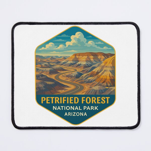 Item preview, Petrified Forest National Park Retro Sticker designed and sold by Ismeal Von.