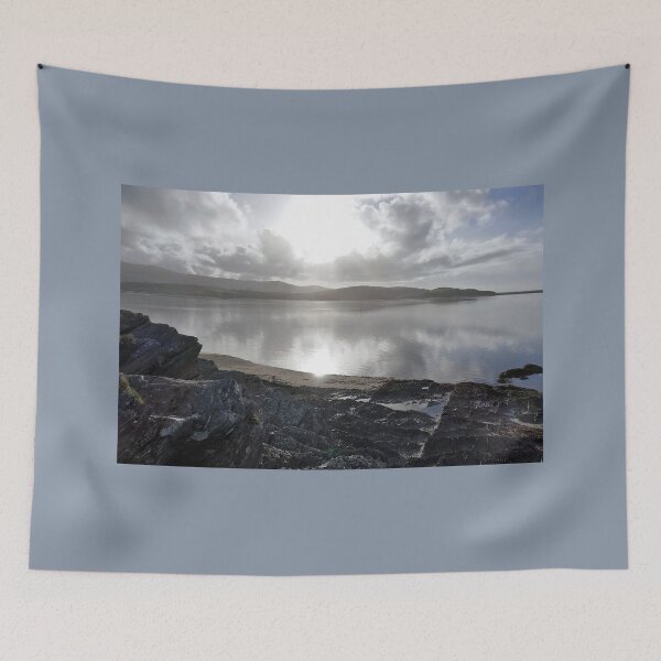 Item preview, Portmeirion rocky shore, sun and cloud designed and sold by paulboizot.