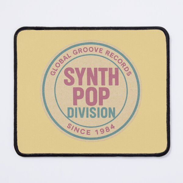 Item preview, Synth Pop Division – Retro 80s Electronic Music Design designed and sold by |TRSSHOP|.