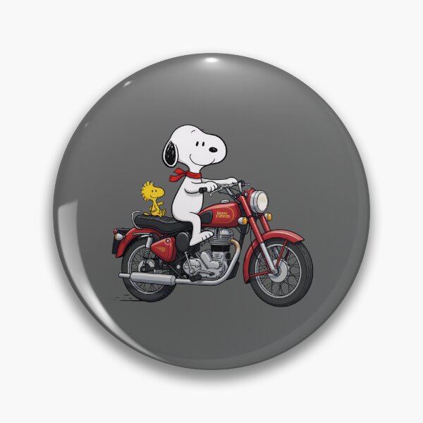 Item preview, Snoopy & Woodstock Royal Enfield Adventure designed and sold by XM STOREZ .