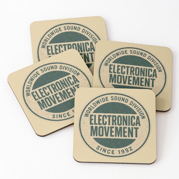 Artikelvorschau, Electronica-Bewegung – Vintage-Clubkultur-Design entworfen und verkauft von |TRSSHOP|.