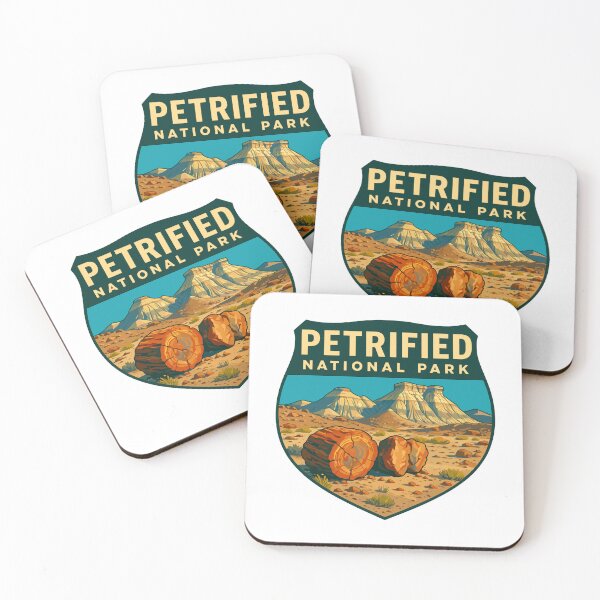 Item preview, Petrified Forest National Park Retro Sticker designed and sold by Ismeal Von.