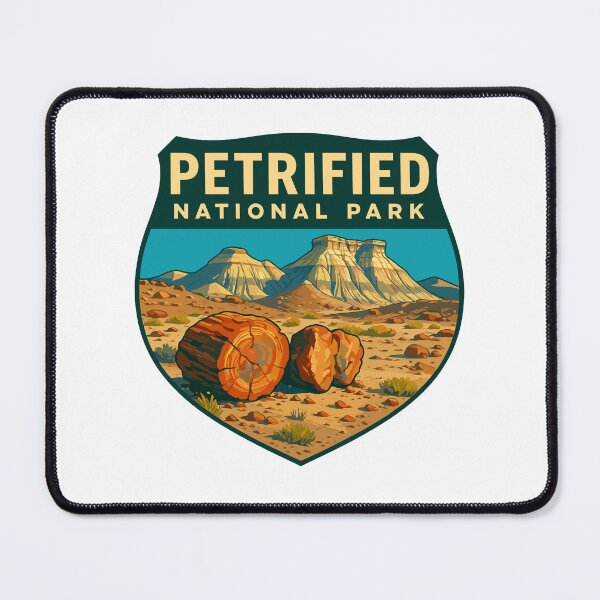 Item preview, Petrified Forest National Park Retro Sticker designed and sold by Ismeal Von.