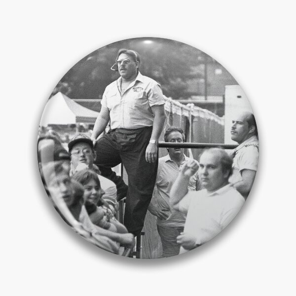 Item preview, Concert Security Staff Working In The Front Of The Crowd - BW Photograph designed and sold by ConcertImages.