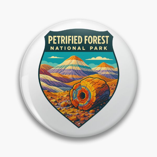 Item preview, Petrified Forest National Park Retro Sticker designed and sold by Ismeal Von.