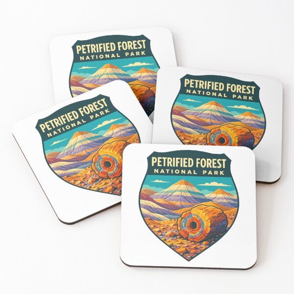 Item preview, Petrified Forest National Park Retro Sticker designed and sold by Ismeal Von.