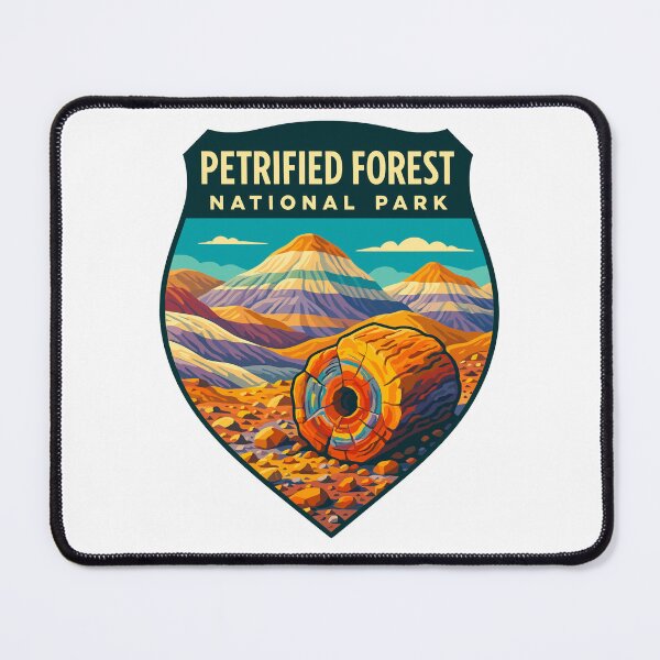 Item preview, Petrified Forest National Park Retro Sticker designed and sold by Ismeal Von.