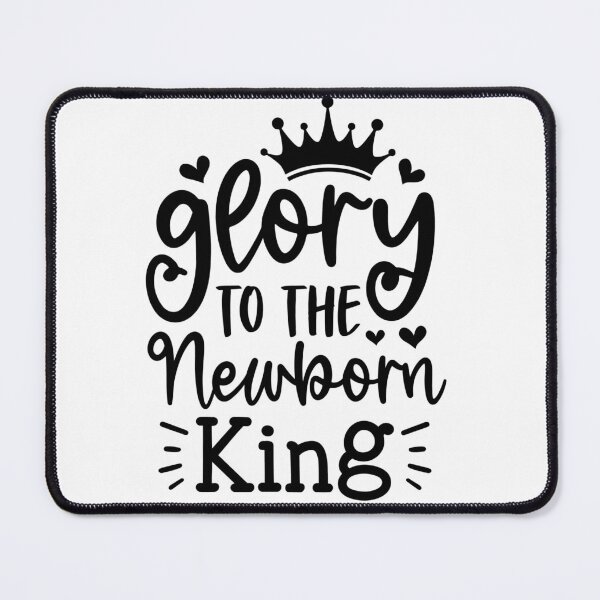 Item preview, Glory to the Newborn King designed and sold by artcultreone.