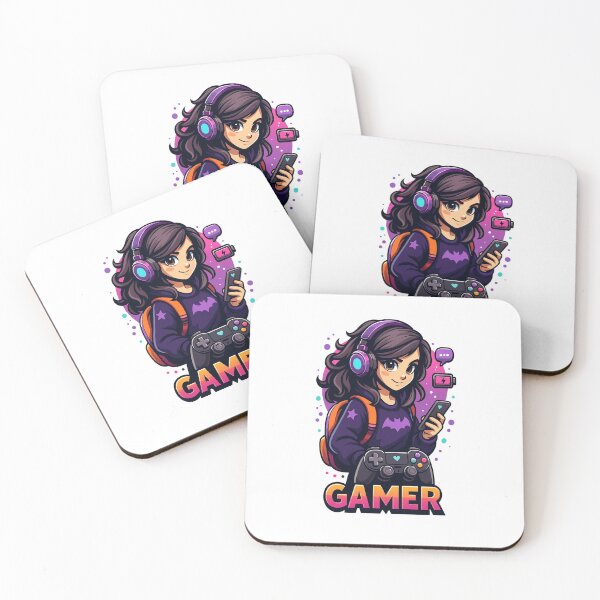 Item preview, "The Gamer Girl – Smart, Bold, Unstoppable" designed and sold by ArtesioByZaber.