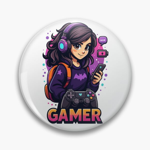 Item preview, "The Gamer Girl – Smart, Bold, Unstoppable" designed and sold by ArtesioByZaber.