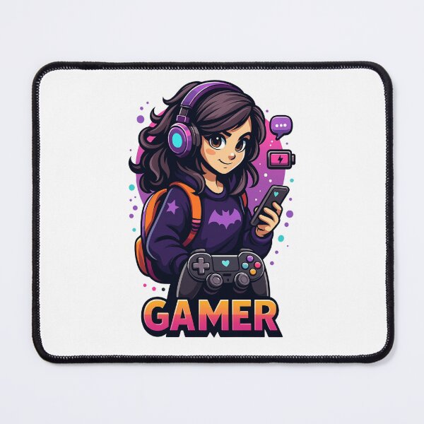 Item preview, "The Gamer Girl – Smart, Bold, Unstoppable" designed and sold by ArtesioByZaber.