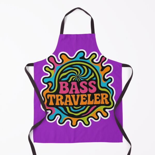Item preview, Bass Traveler – Psychedelic Drum and Bass Design designed and sold by |TRSSHOP|.