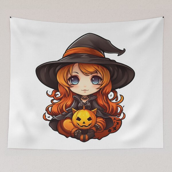 Item preview, Pumpkin Witch Girl designed and sold by RBCreates.