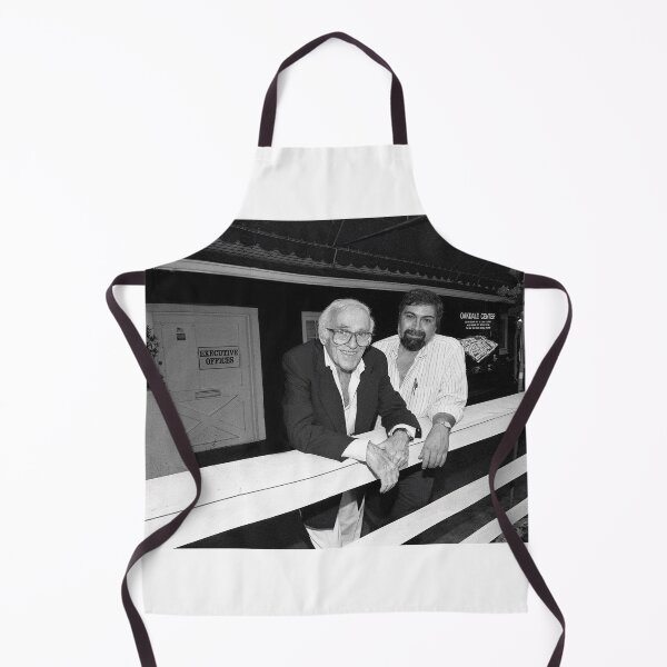 Item preview, Ben Segal (L), Oakdale Theatre Producer And Founder In Wallingford, CT - BW Photograph designed and sold by ConcertImages.