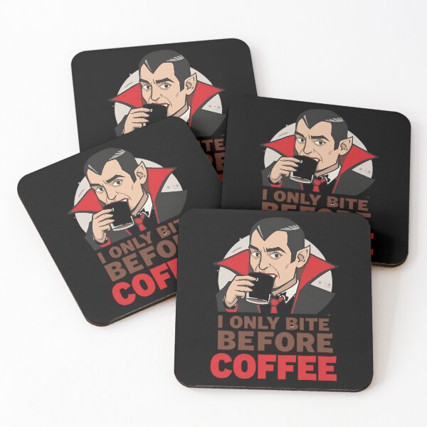 Item preview, Caffeine Monster Before Coffee Quote designed and sold by ChicTrendz.