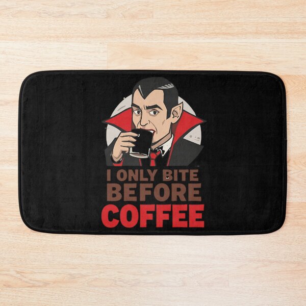 Item preview, Caffeine Monster Before Coffee Quote designed and sold by ChicTrendz.
