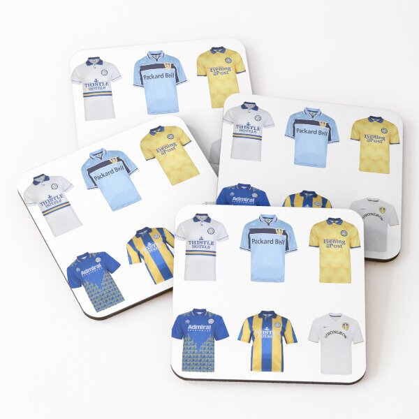 Item preview, Retro Leeds United Shirts designed and sold by Funkiko.