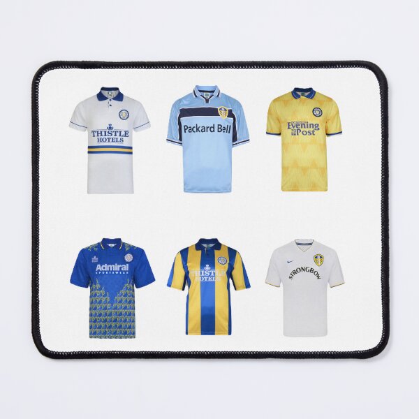 Item preview, Retro Leeds United Shirts designed and sold by Funkiko.