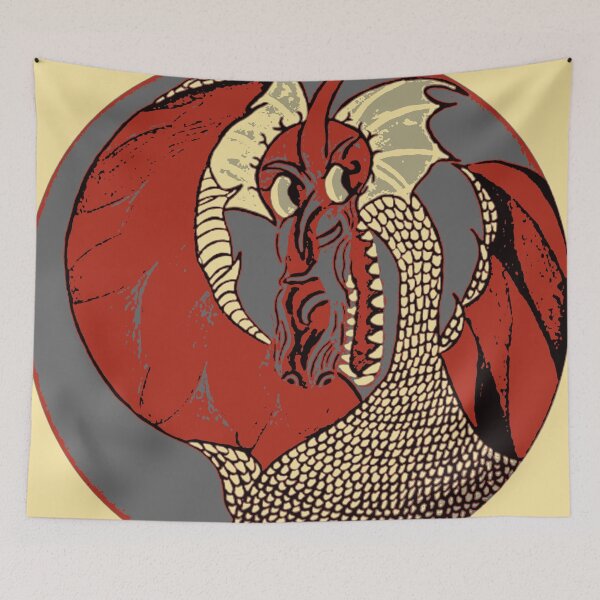 Item preview, Dragon in the Sky IX designed and sold by Gluecknika.