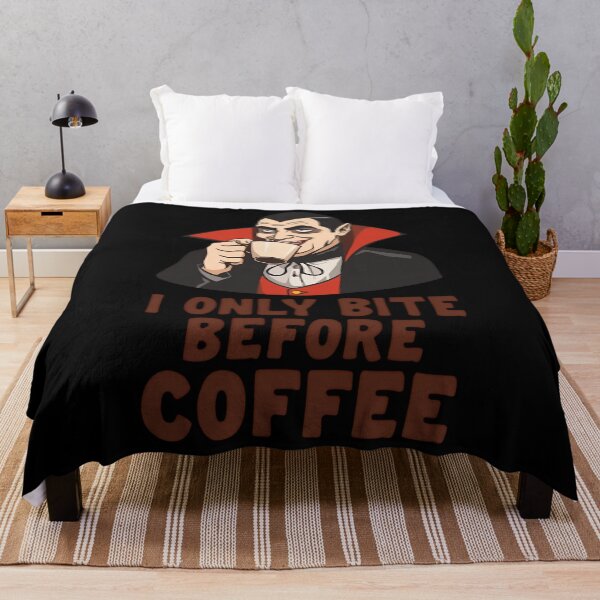 Item preview, Spooky Coffee Lover Funny Vampire designed and sold by ChicTrendz.