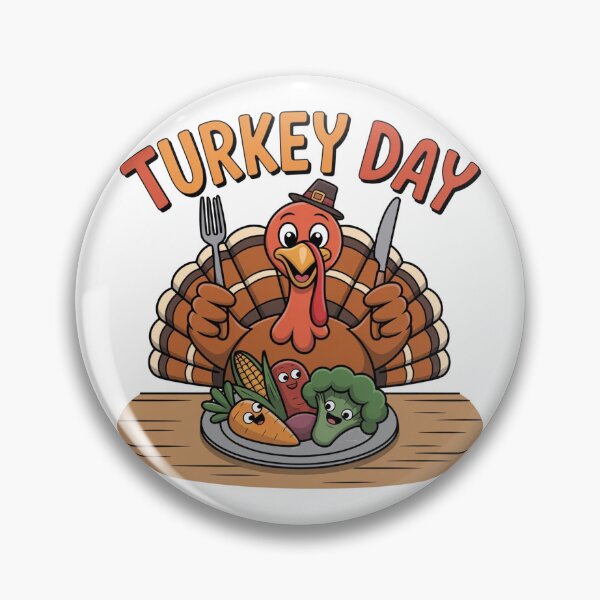 Item preview,  Vegetables on Plate Vegan Turkey Day designed and sold by AleksandraJac05.