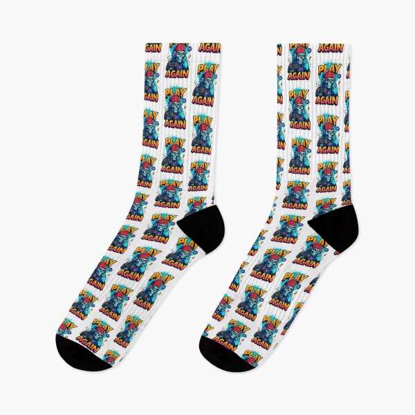 Item preview, “Play Again | Retro Gamer Energy” designed and sold by ArtesioByZaber.