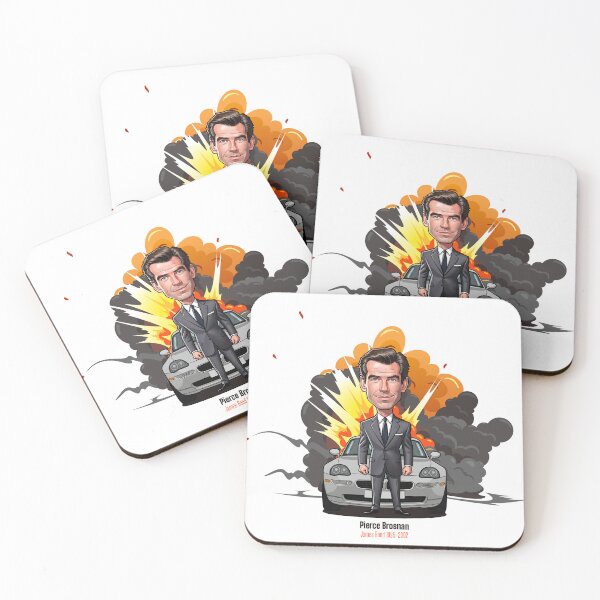Item preview, Exciting caricature of Pierce Brosnan designed and sold by vectorlove.