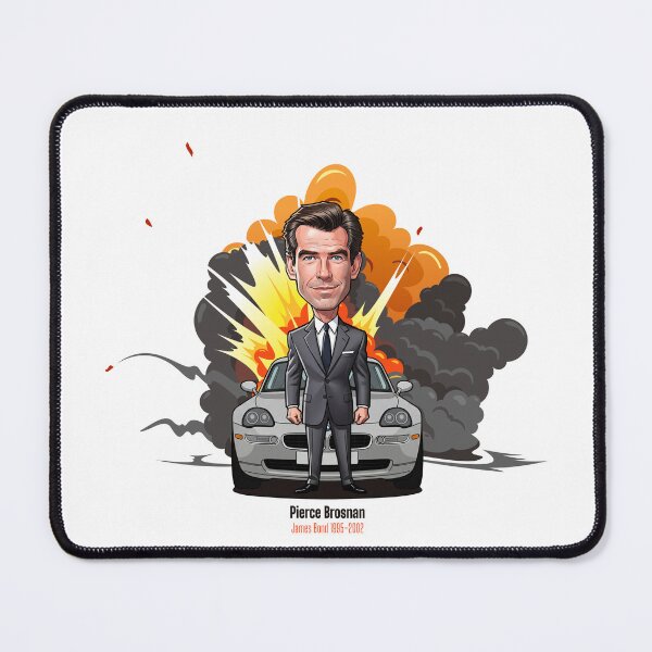 Item preview, Exciting caricature of Pierce Brosnan designed and sold by vectorlove.