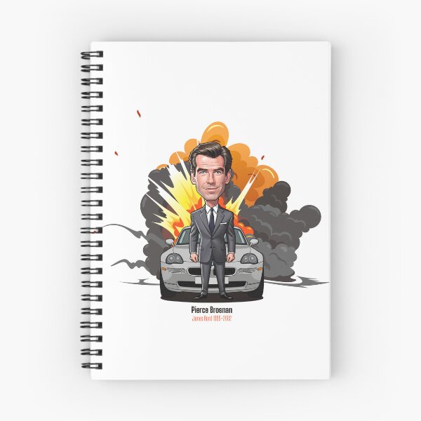 Item preview, Exciting caricature of Pierce Brosnan designed and sold by vectorlove.