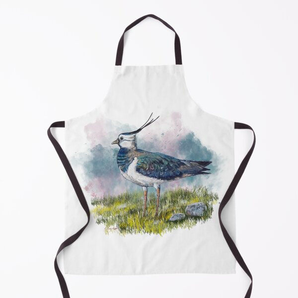 Item preview, “The Lustrous Lapwing” Peewit bird art designed and sold by Printfantasia .