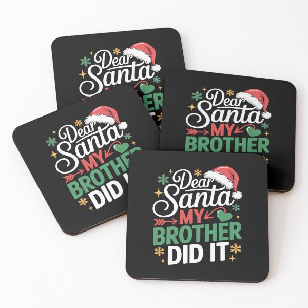 Item preview, Dear Santa My Brother Did It 001  designed and sold by BeetleMalon.