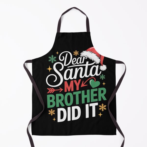 Item preview, Dear Santa My Brother Did It 001 designed and sold by BeetleMalon.