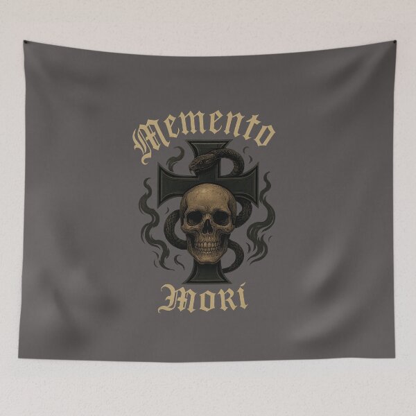 Item preview, Diseño gótico de calavera Memento Mori designed and sold by GabbyKI261.