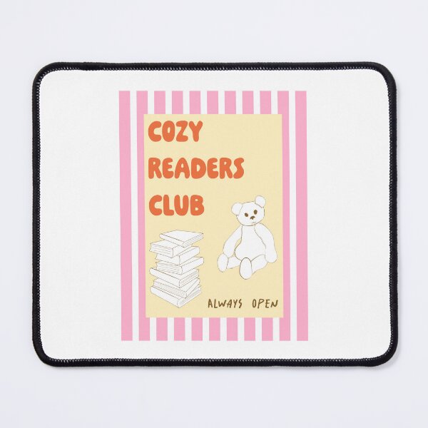 Item preview, Cozy readers book club designed and sold by redcatdecor.