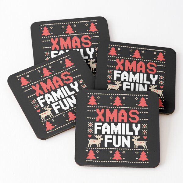 Item preview, Xmas Family Fun Retro Ugly Christmas Sweater Design designed and sold by TipTop GFX.