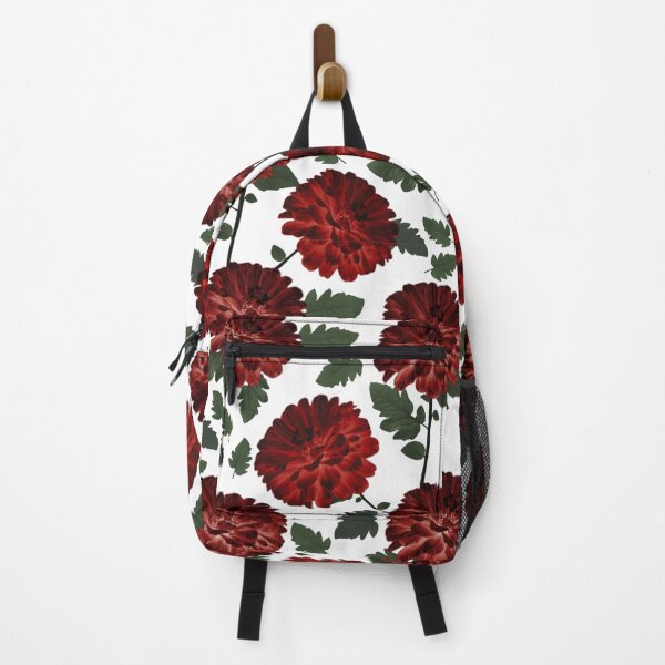 Item preview, Crimson Noir Elegance – Dark Red Floral Pattern designed and sold by MNX.