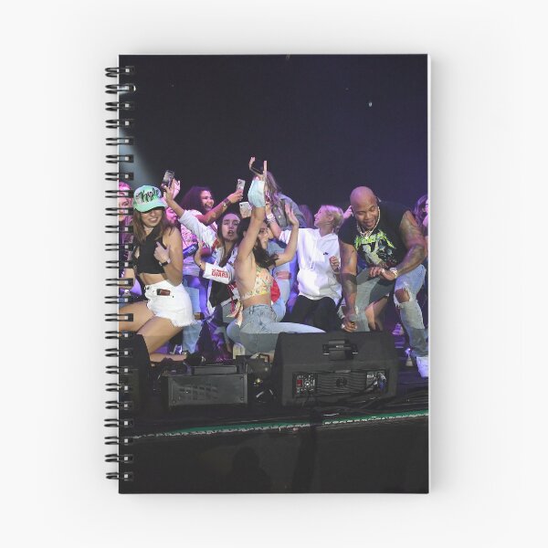 Item preview, Concert Fans Dancing On Stage With The Headline Entertainer - Photograph designed and sold by ConcertImages.