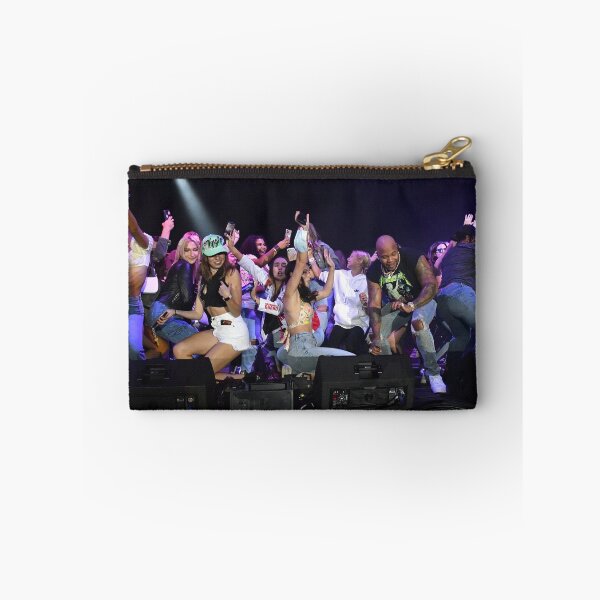 Item preview, Concert Fans Dancing On Stage With The Headline Entertainer - Photograph designed and sold by ConcertImages.