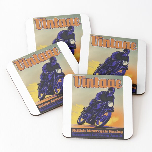 Item preview, Vintage British Motorcycle Racing  designed and sold by CharlieDesings.