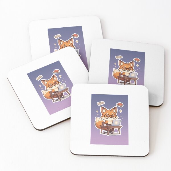 Item preview, Studious Fox designed and sold by PictorialWhimsy.